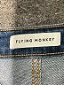 Flying Monkey Stars Blue Jeans Size 26 waist - photo 7