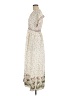 Max Studio Floral Ivory Casual Dress Size M - photo 5