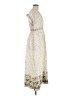 Max Studio Floral Ivory Casual Dress Size M - photo 4