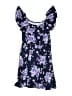 Justice Floral Blue Dress Size 12 - photo 1