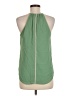Naked Zebra Green Sleeveless Blouse Size M - photo 2