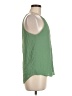 Naked Zebra Green Sleeveless Blouse Size M - photo 4