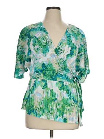 Halogen Short Sleeve Blouse (view 1)