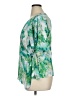 Halogen Green Short Sleeve Blouse Size XL - photo 5