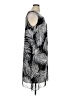 Catherines Graphic Black Casual Dress Size 0X - photo 4