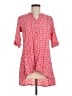 Utsa 100% Viscose Pink Short Sleeve Blouse Size M - photo 1