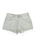 BDG 100% Cotton Stripes Silver Denim Shorts Size 31 waist - photo 1
