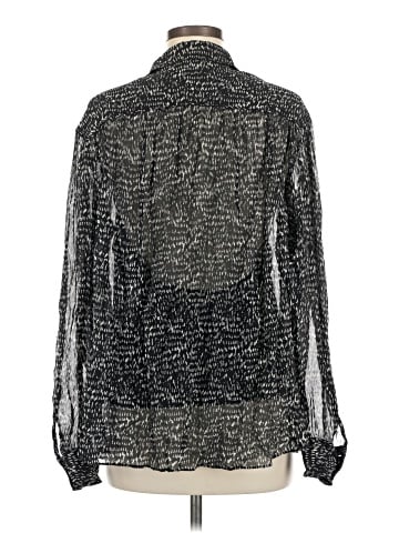 Rag & Bone Long Sleeve Silk Top (view 2)