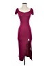 Missguided Burgundy Cocktail Dress Size 4 - photo 1