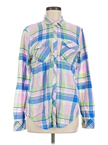 Abercrombie & Fitch Long Sleeve Button-Down Shirt (view 1)
