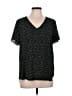 41Hawthorn Stars Black Short Sleeve Blouse Size L - photo 1
