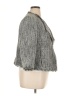 Liz Claiborne Career 100% Polyester Tweed Gray Blazer Size XL - photo 4