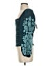 By Anthropologie 100% Polyester Teal Long Sleeve Blouse Size S - photo 5