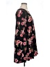 Discreet Floral Black Casual Dress Size XL - photo 4