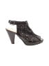 CL by Laundry Black Sandals Size 7 1/2 - photo 1