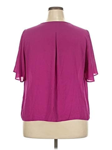 Alfani Short Sleeve Blouse (view 2)