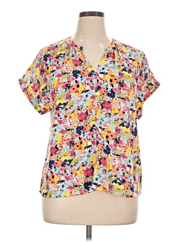 W5 Short Sleeve Blouse (view 1)