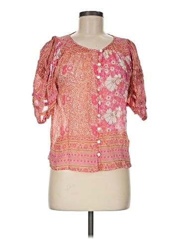 Jen's Pirate Booty Short Sleeve Blouse (view 1)