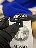 Versace Graphic Blue Greca Crossover Swimsuit Top Size 2 - photo 5