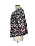 Choices 100% Cotton Print Black Blazer Size L - photo 5