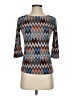 St. John Blue 3/4 Sleeve Top Size P (petite) - photo 1