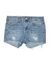 Blank NYC Blue Denim Shorts Size 14 - photo 1