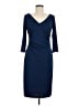 David Meister 100% Polyester Blue Cocktail Dress Size 8 - photo 1