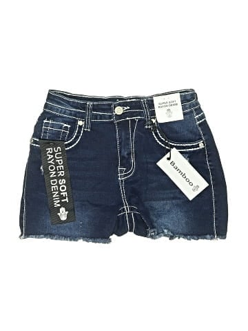 Bamboo Denim Shorts (view 1)
