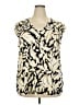 Lane Bryant Ivory Sleeveless Blouse Size 18 - 20 Plus - photo 1