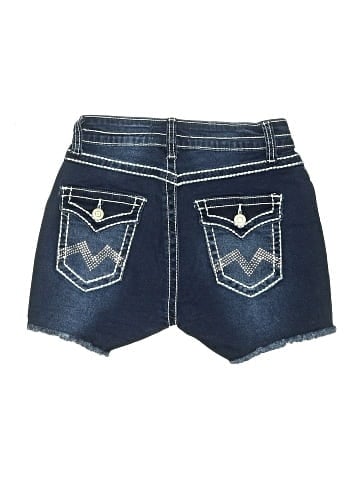 Bamboo Denim Shorts (view 2)