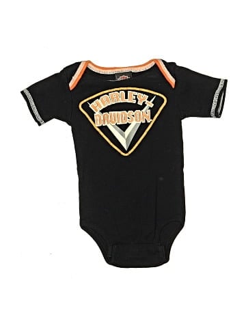 Harley Davidson Short Sleeve Onesie (view 1)