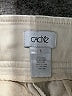 Cache 100% Cotton Solid Tan Khaki Shorts Size 6 - photo 3
