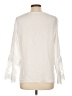 Reba 100% Polyester Ivory Long Sleeve Blouse Size L - photo 2