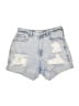 Hollister Blue Denim Shorts Size 3 - photo 1