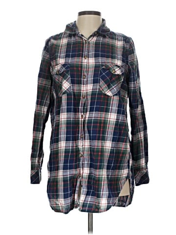 H&M L.O.G.G. Long Sleeve Button-Down Shirt (view 1)