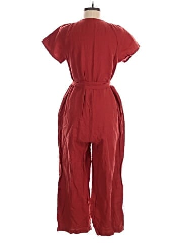 Madewell Linen-Cotton Pleat-Sleeve Jumpsuit (view 2)