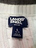 Lands' End 100% Cotton Ivory Pullover Sweater Size L - photo 7