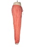 Hinge Print Orange Casual Pants Size M - photo 4
