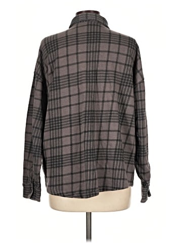 Victoria's Secret Pink Long Sleeve Button-Down Shirt (view 2)