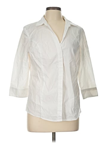 Riders by Lee 3/4 Sleeve Button-Down Shirt (view 1)