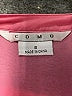 Como 100% Polyester Pink 3/4 Sleeve Blouse Size S - photo 7