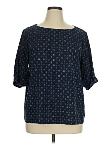 Gloria Vanderbilt 3/4 Sleeve T-Shirt (view 1)
