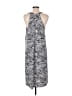 Anne Klein Animal Print Brown Silver Casual Dress Size M - photo 2