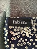 Fab'rik 100% Polyester Floral Black Blue Casual Dress Size M - photo 4