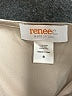 Renee C. Silver Sleeveless Top Size S - photo 7