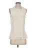 DKNY Ivory Sleeveless T-Shirt Size S - photo 1