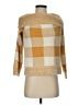 Kut from the Kloth Plaid Yellow Pullover Sweater Size S - photo 1
