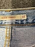 Levi's 100% Cotton Stripes Blue Jeans Size 27 waist - photo 7
