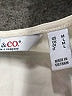 D&Co. Ivory Sleeveless Blouse Size M - photo 8
