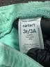 Carter's 100% Cotton Green Shorts Size 3T - photo 3